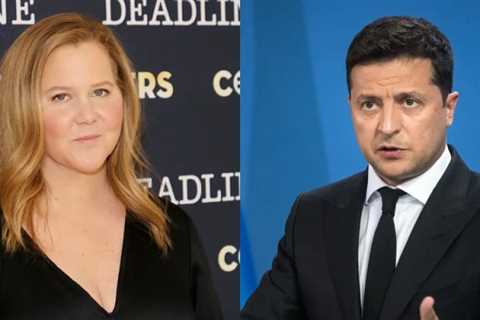 Amy Schumer suggested the idea of ​​Ukrainian President Zelenskyy appearing at the Oscars