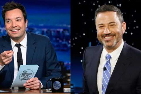 Jimmy Fallon & Jimmy Kimmel switch talk shows for an April Fool’s joke