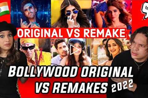 Latinos react to Original Vs Remake 2022 - Bollywood Remake Songs for the first time