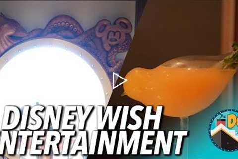 Disney Wish Entertainment, Bars, Lounges & Pools Overview