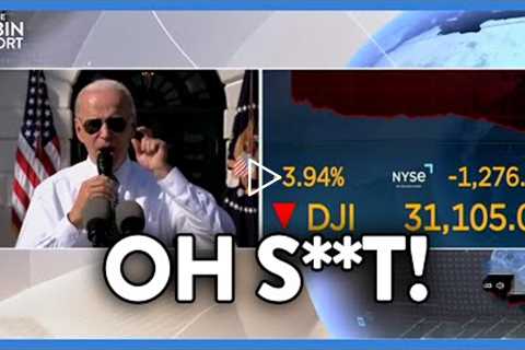 Watch Fox's Perfect Response to Biden's Celebrating as Market Crashes | DM CLIPS | Rubin Report