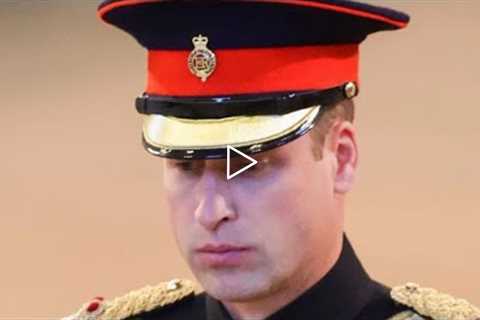 Prince William's Face At The Queen's Vigil Says It All