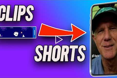 Convert Clips Into Shorts On YouTube App (GET MORE VIEWS)