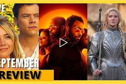 🔴 Most Exciting Movies & TV Series Releasing in September 2022 Preview | LIVE