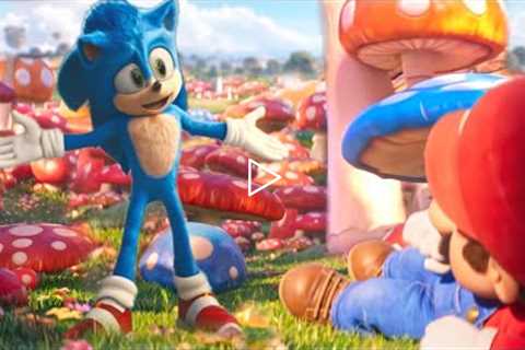 Sonic Joins The Mario Movie Trailer