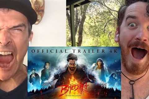 Bhediya: Official Trailer | Varun Dhawan | Kriti Sanon | REACTION!!