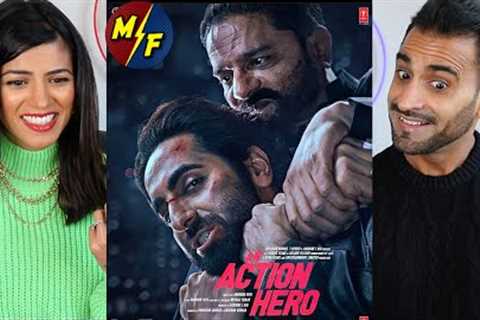 AN ACTION HERO TRAILER REACTION!! | Ayushmann Khurrana, Jaideep Ahlawat