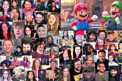 The Super Mario Bros. Movie Trailer Reaction Mashup