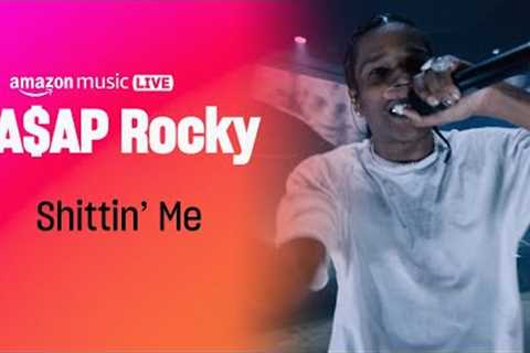 A$AP Rocky performs “Shittin’ Me” at Amazon Music Live