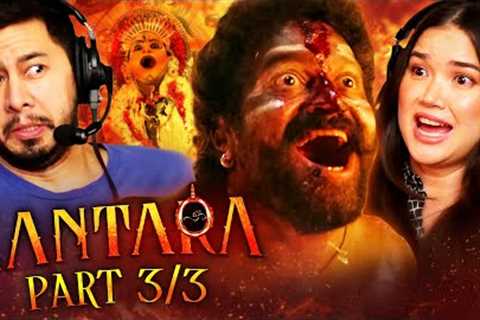 KANTARA Movie Reaction Part 3/3 & Review! | Rishab Shetty | Kishore Kumar G | Achyuth Kumar