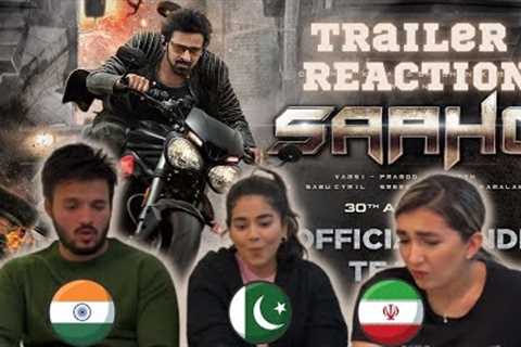 Saaho Trailer REACTION by Foreigners | Prabhas | Foreigners REACT
