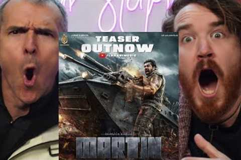 MARTIN Teaser REACTION!!!! | Dhruva Sarja | AP Arjun | Uday K Mehta