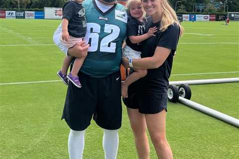NFL Star Jason Kelce and Wife Kylie Share First Look at Baby No. 3