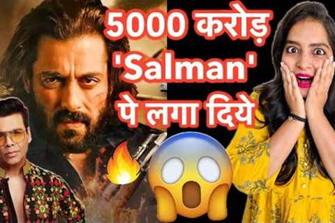 5000 Crore RISK - Salman Khan + Karan Johar Movie Announcement | Deeksha Sharma
