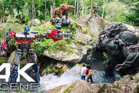 Autobots Vs Maximals | 4K Fight Scene - Transformers 7 _ All Action Battle Movie Clip