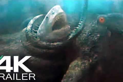 THE MEG 2 'New Apex Predator' Trailer (2023) Jason Statham | New Megalodon Shark Movie 4K