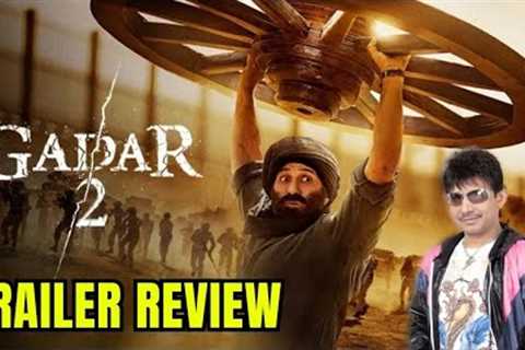 Gadar2 Movie Trailer Review | KRK | #krkreview #krk #bollywoodnews #latestreviews #gadar2 #sunnydeol