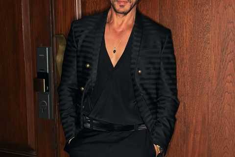 Important Discussion: Is SRK’s Neckline Too Low in His New Photos?