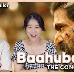 (Sub) Korean  Actor & Actress React to Baahubali 2: The Conclusion_Official Trailer | SS...