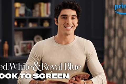 Taylor Zakhar Perez from Book to Screen | Red, White & Royal Blue | Prime Video
