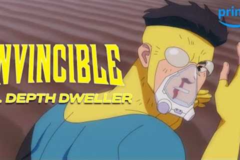 Invincible vs. Depth Dweller | Invincible | Prime Video