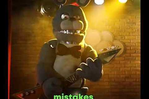 Funny Mistakes in FIVE NIGHTS AT FREDDY''S MOVIE... #shorts