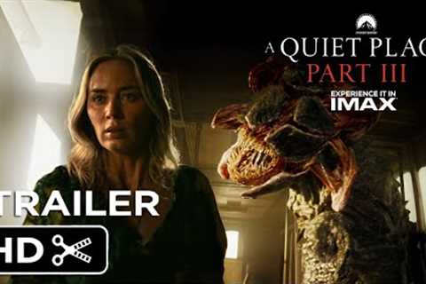 A Quiet Place 3: Day One – Full Teaser Trailer – Paramount Pictures