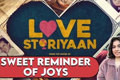 Love Storiyaan REVIEW | Sucharita Tyagi | Amazon Prime Video, Karan Johar