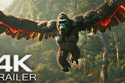 GODZILLA X KONG THE NEW EMPIRE IMAX Trailer (2024) New Movies 4K