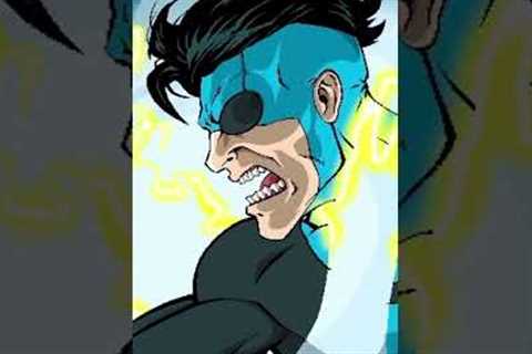 Deegan Puchkors draws Invincible vs. Powerplex fan art. | Invincible
