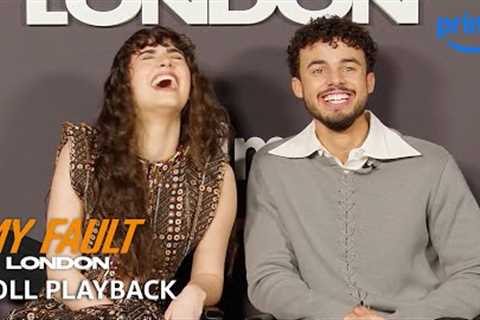 Asha Banks and Matthew Broome React to Scenes From My Fault: London | Roll Playback | Prime Video
