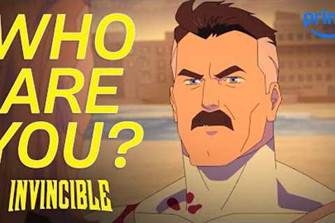 Cecil Stedman Meets Omni-Man | Invincible | Prime Video