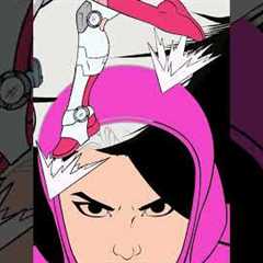 Deegan Puchkors draws Conquest vs. Atom Eve fan art. | Invincible