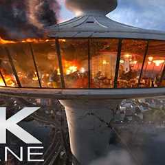 Space Needle Collapse (2025) Opening Scene - Final Destination: Bloodlines Movie Clip | 4K Blu-ray