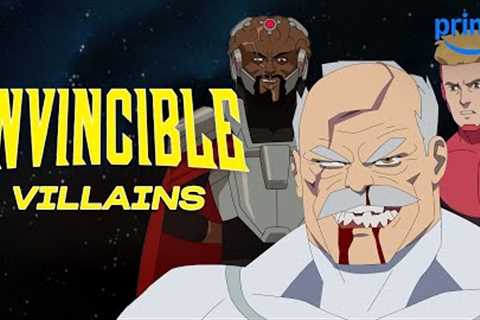 The WORST of Conquest, Powerplex & the Villains of Invincible Season 3 | Prime Video