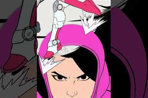 Deegan Puchkors draws Conquest vs. Atom Eve fan art. | Invincible